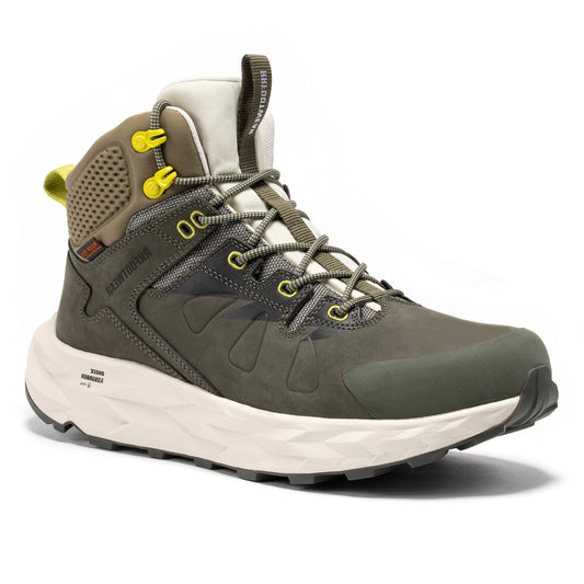 ROCKROOSTER Farmington Green Botas de Senderismo Impermeables de 6 Pulgadas con Suela VIBRAM® OC21033