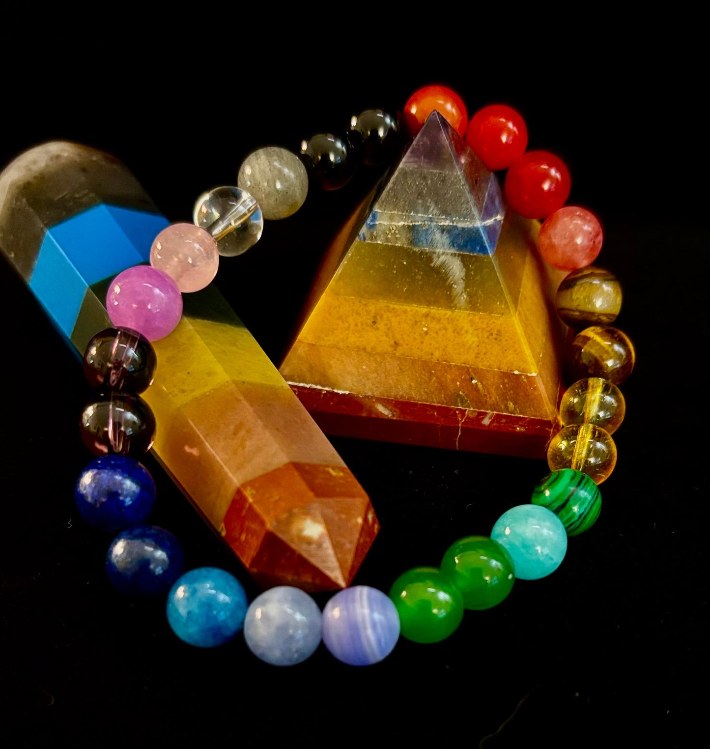 Pulsera Bohemio Sanadora de Chakras – Equilibrio Energético, Bienestar Espiritual y Estilo de Espíritu Libre