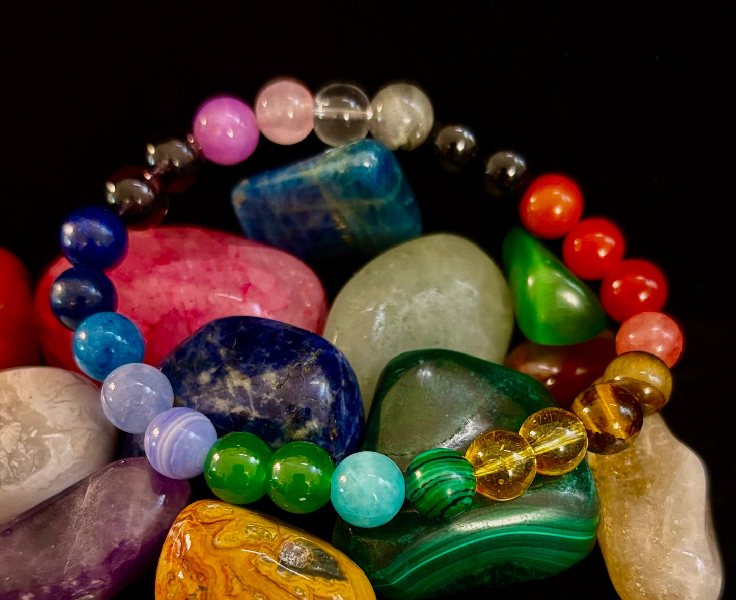 Pulsera Bohemio Sanadora de Chakras – Equilibrio Energético, Bienestar Espiritual y Estilo de Espíritu Libre