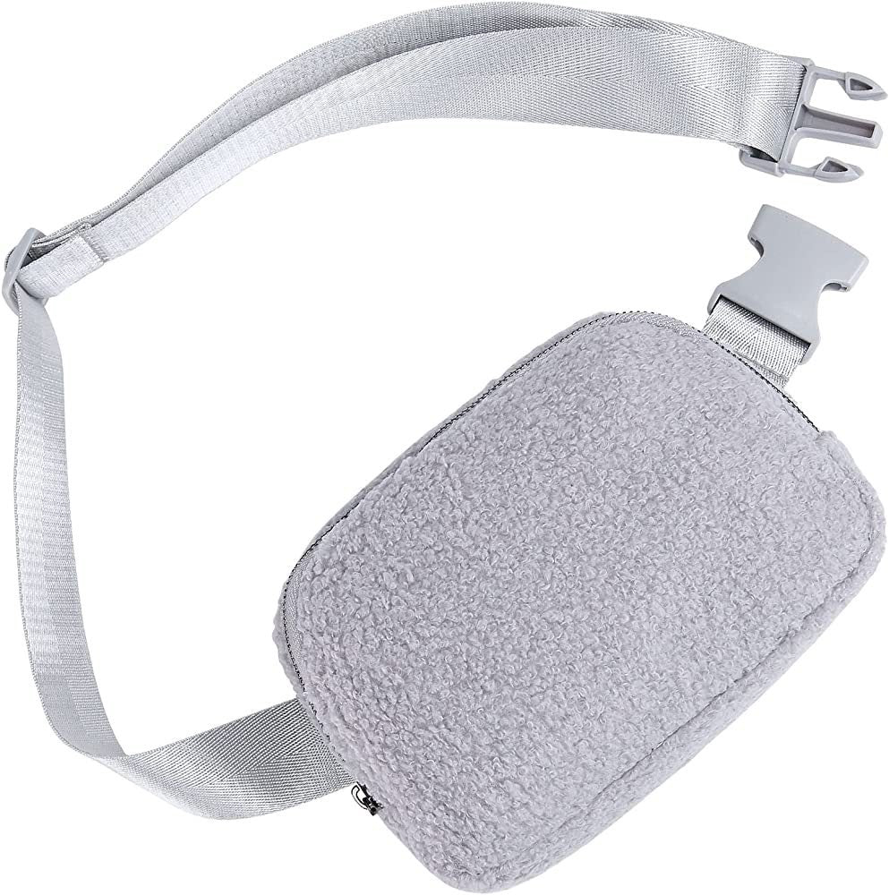 Bolso bandolera riñonera de cintura Lola Boucle Sherpa