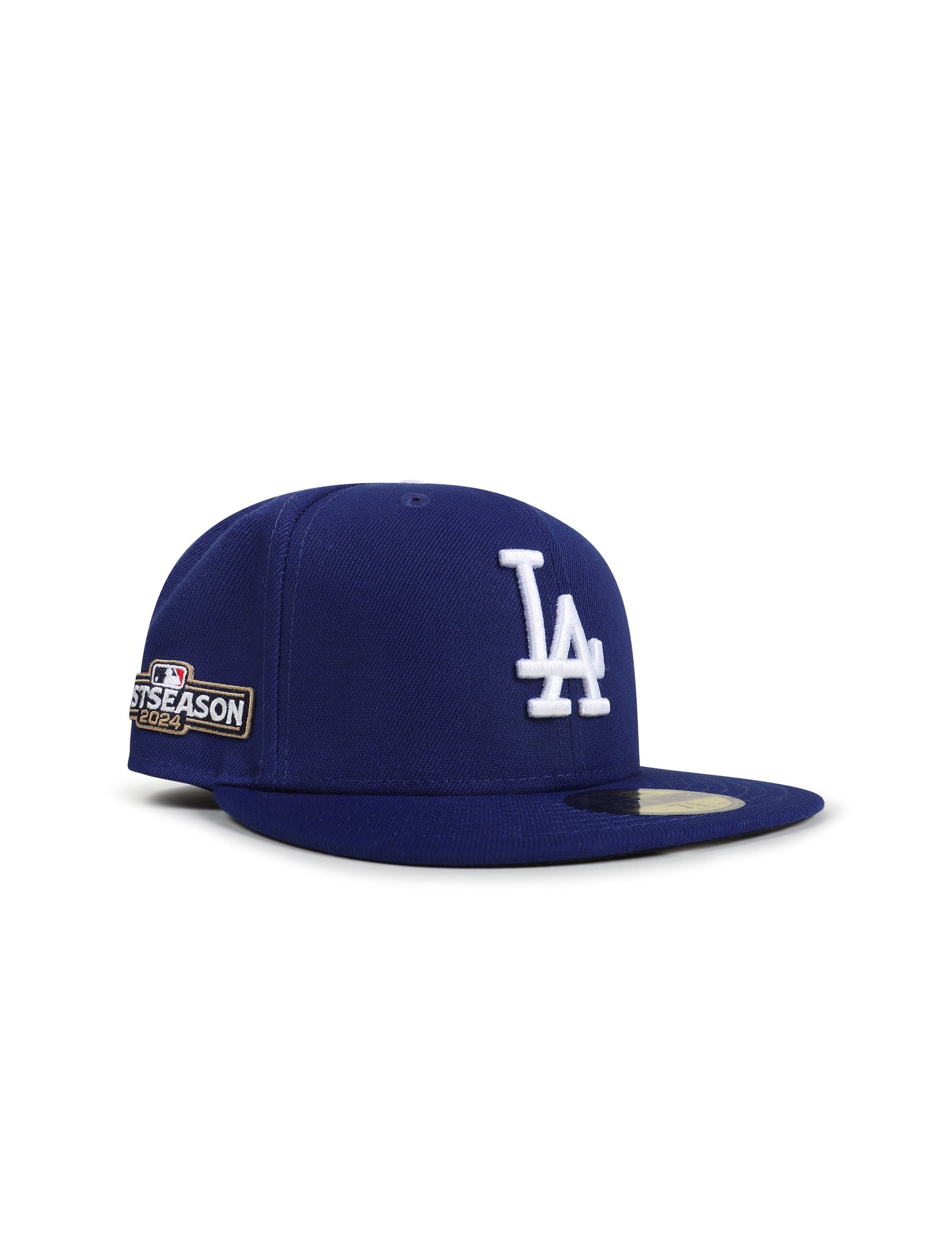 Gorra ajustada New Era 5950 Dodgers Postemporada 2024 - Azul Real