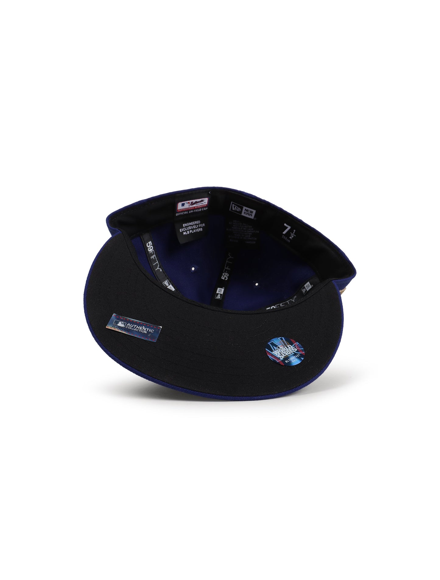 Gorra ajustada New Era 5950 Dodgers Postemporada 2024 - Azul Real