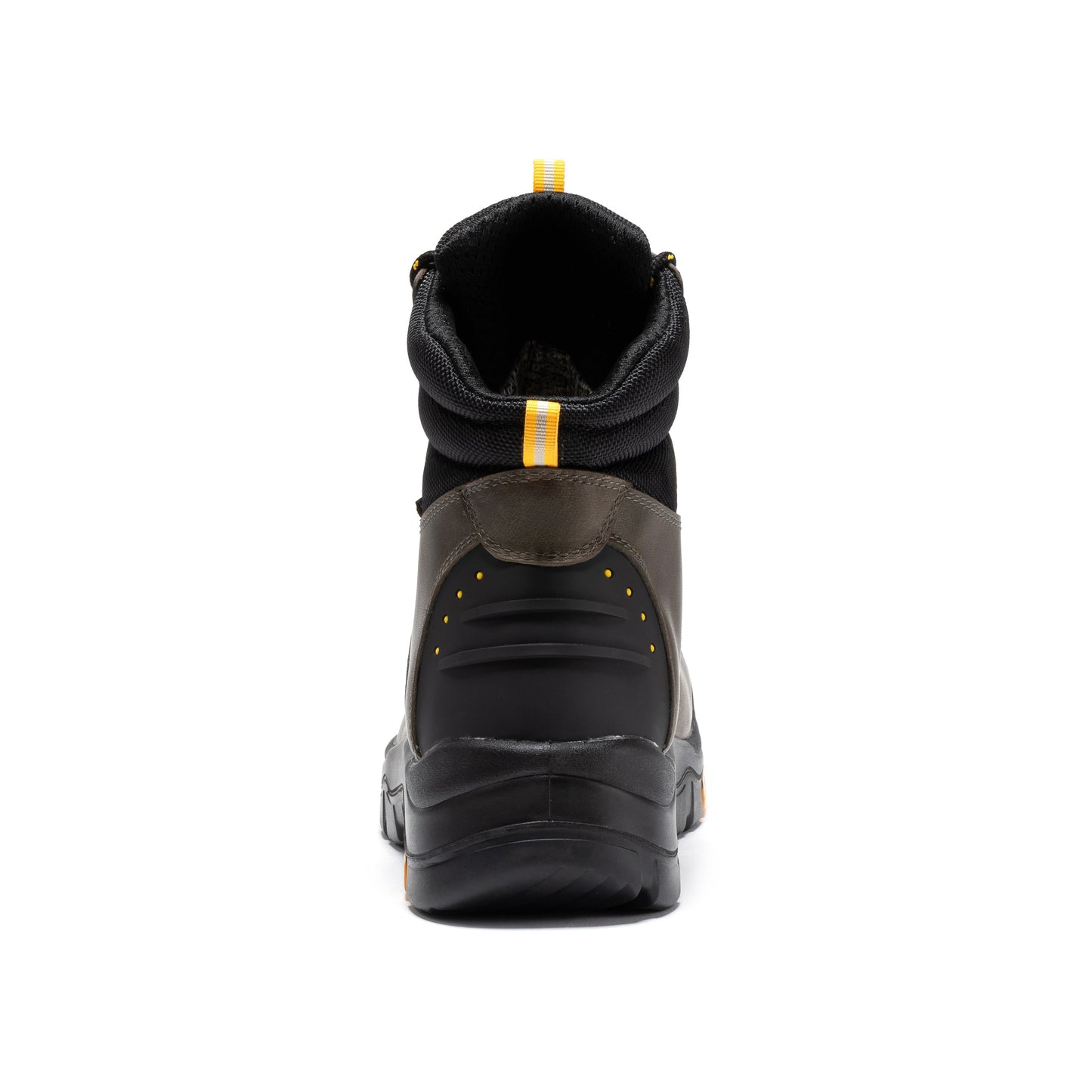 Botas de trabajo de cuero ROCKROOSTER Woodland Rust de 6 pulgadas, impermeables, con puntera de seguridad de material compuesto AK665