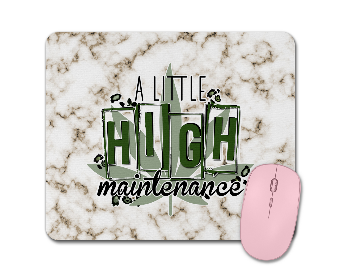 Un Mouse Pad de Alto Mantenimiento