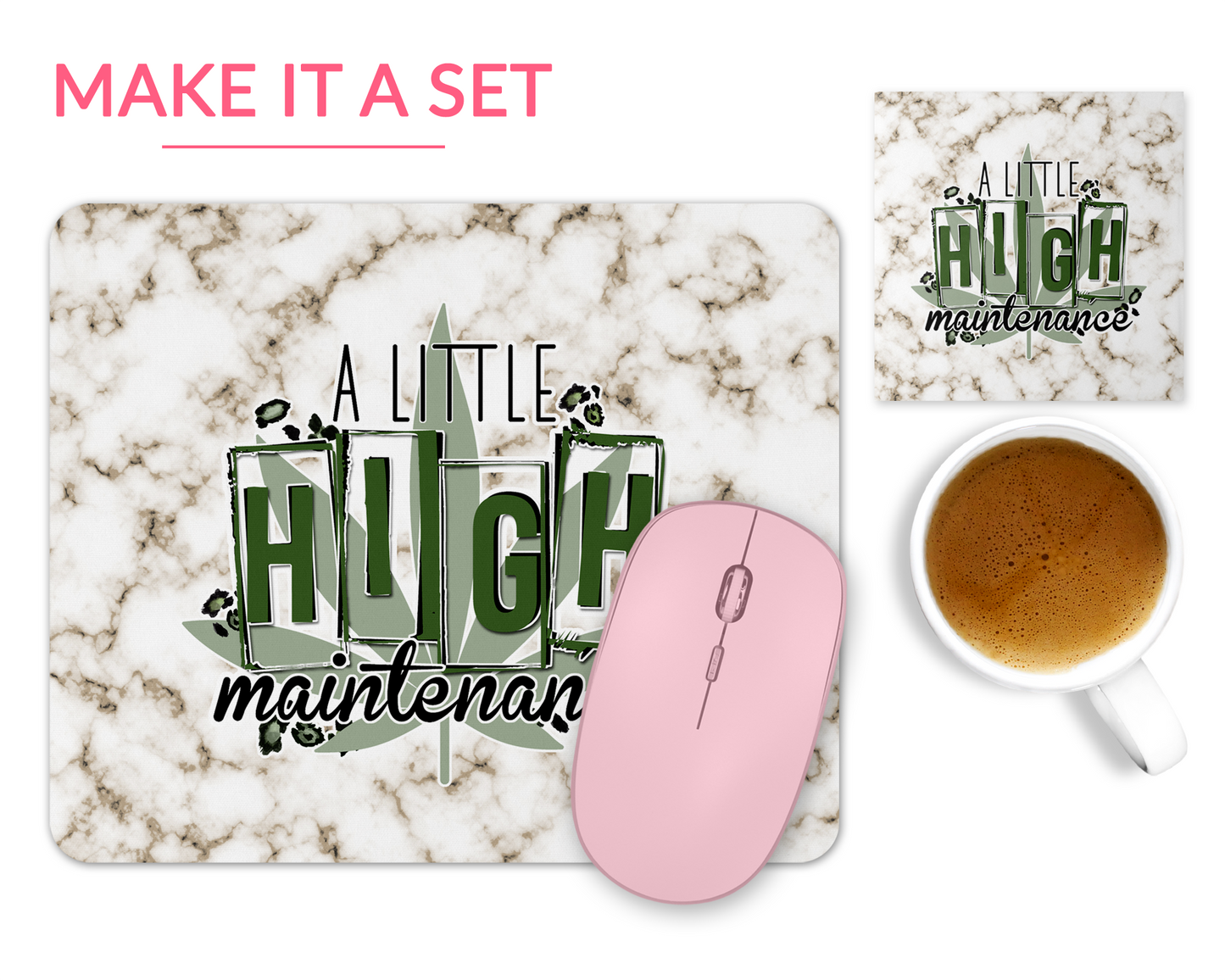 Un Mouse Pad de Alto Mantenimiento