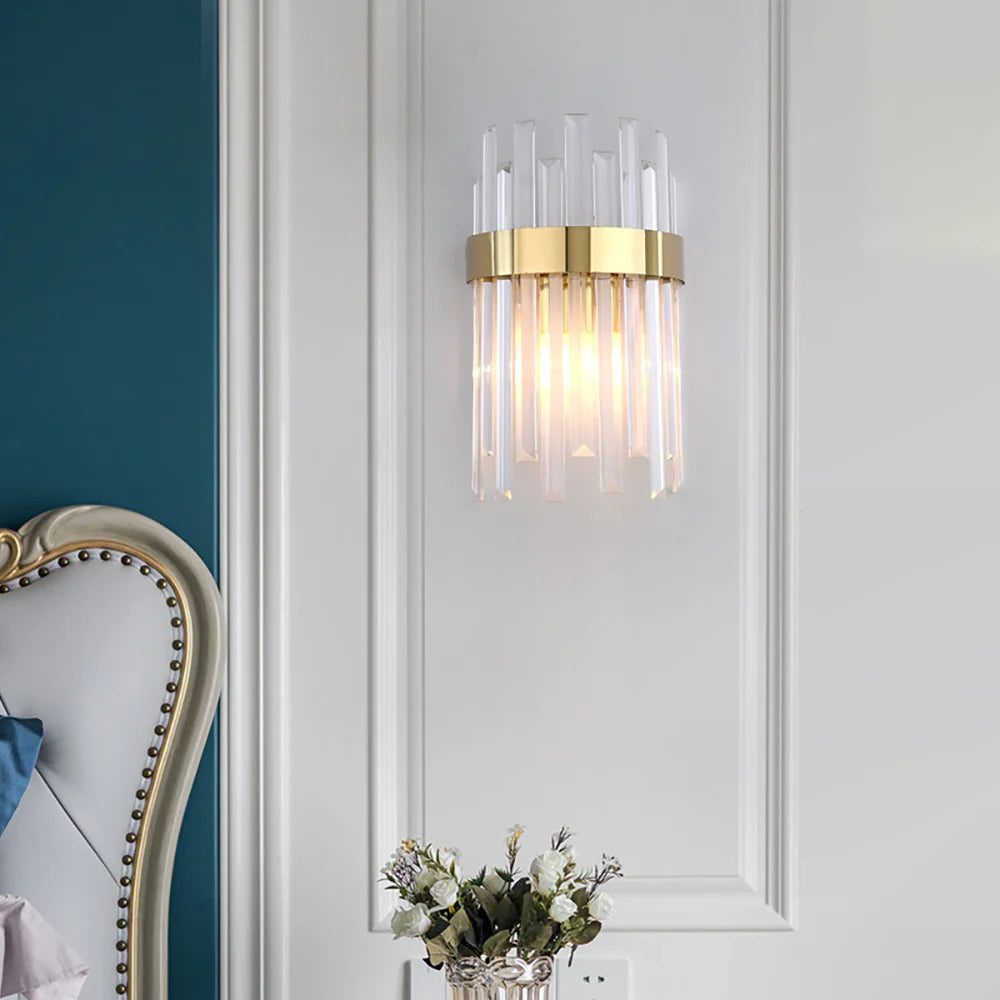 Lámpara de pared de cristal Icicle