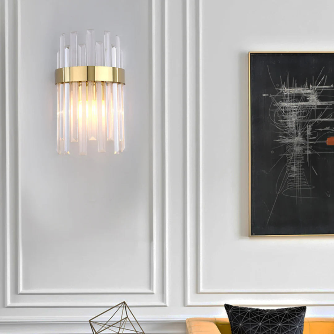 Lámpara de pared de cristal Icicle