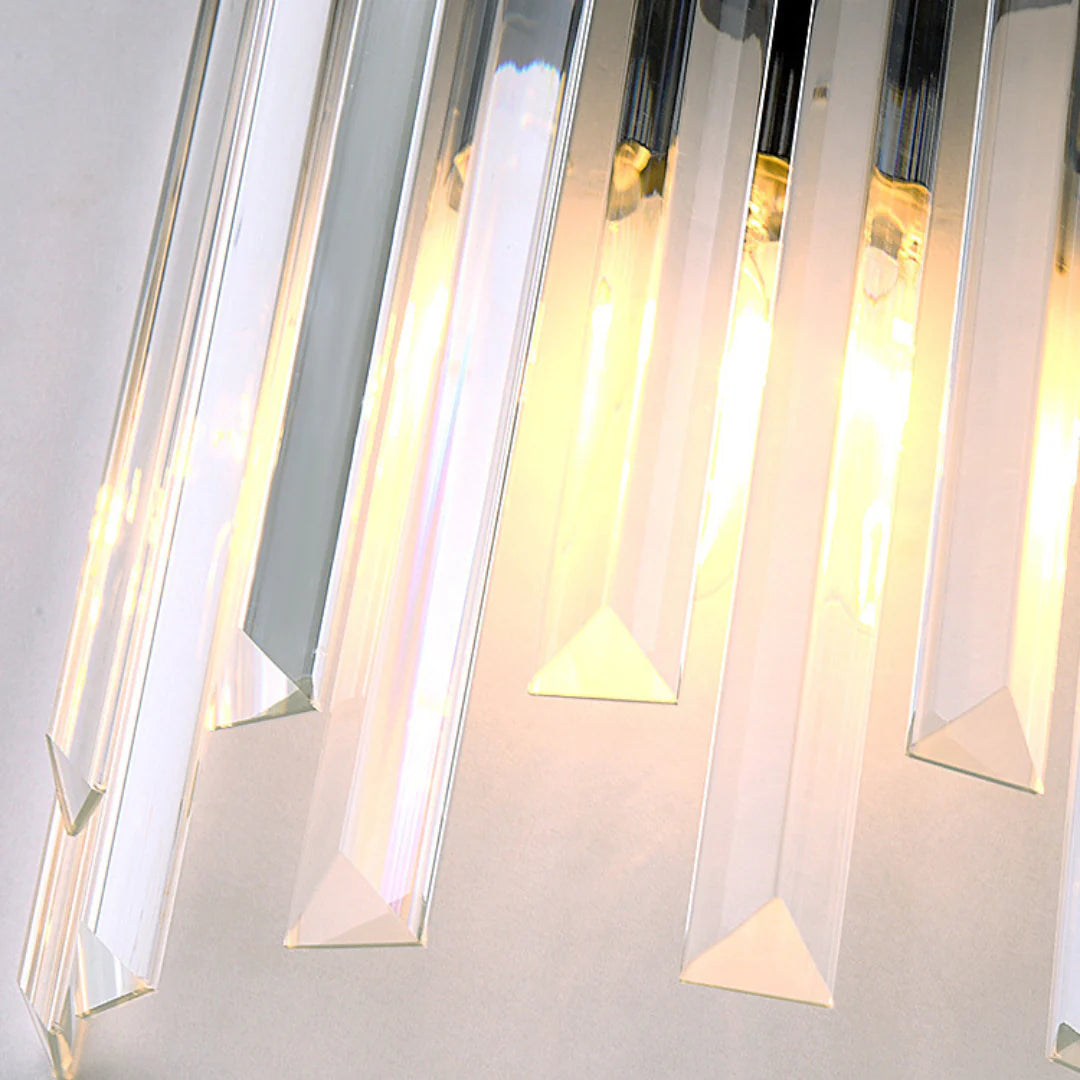 Lámpara de pared de cristal Icicle