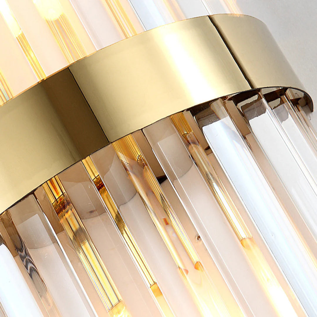 Lámpara de pared de cristal Icicle