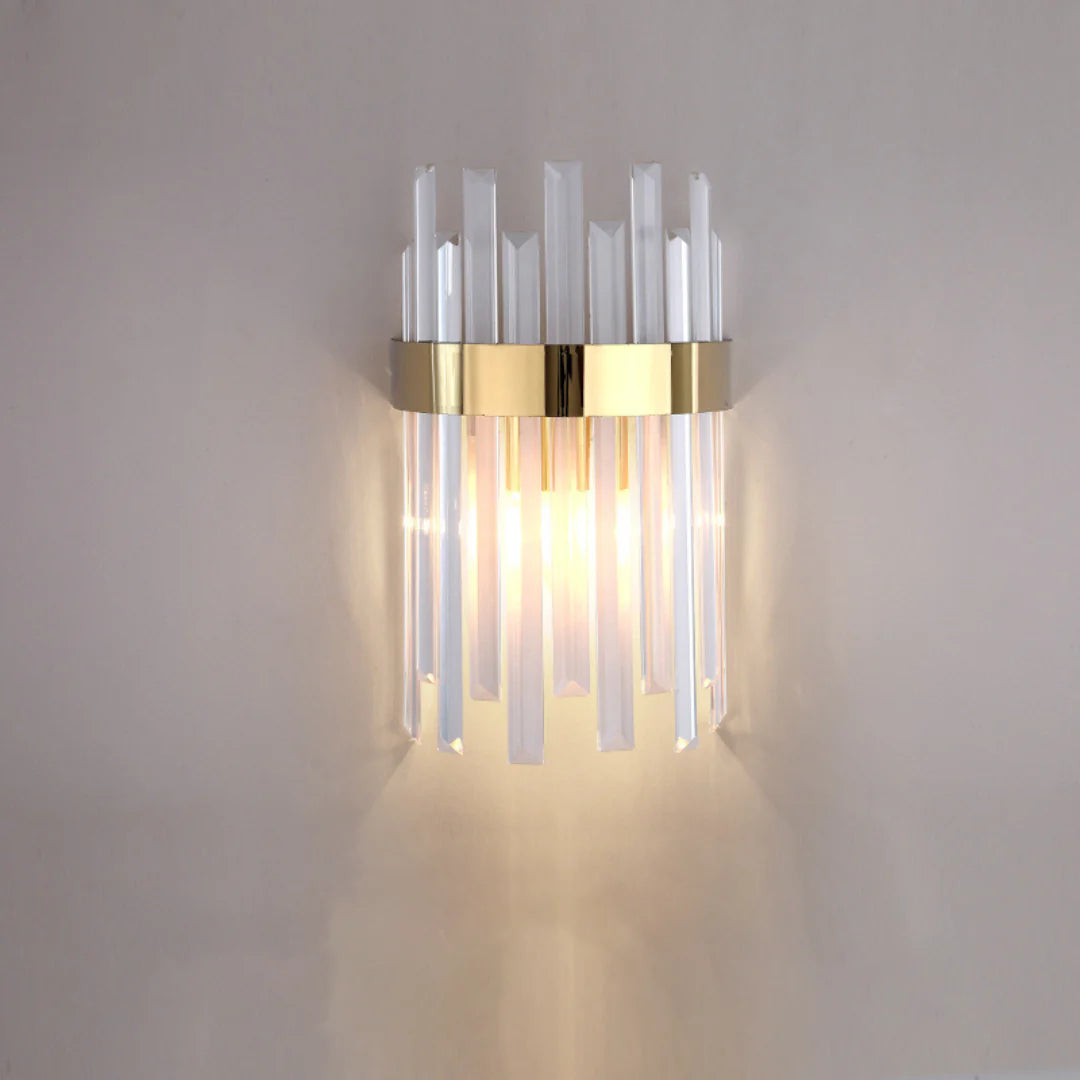 Lámpara de pared de cristal Icicle