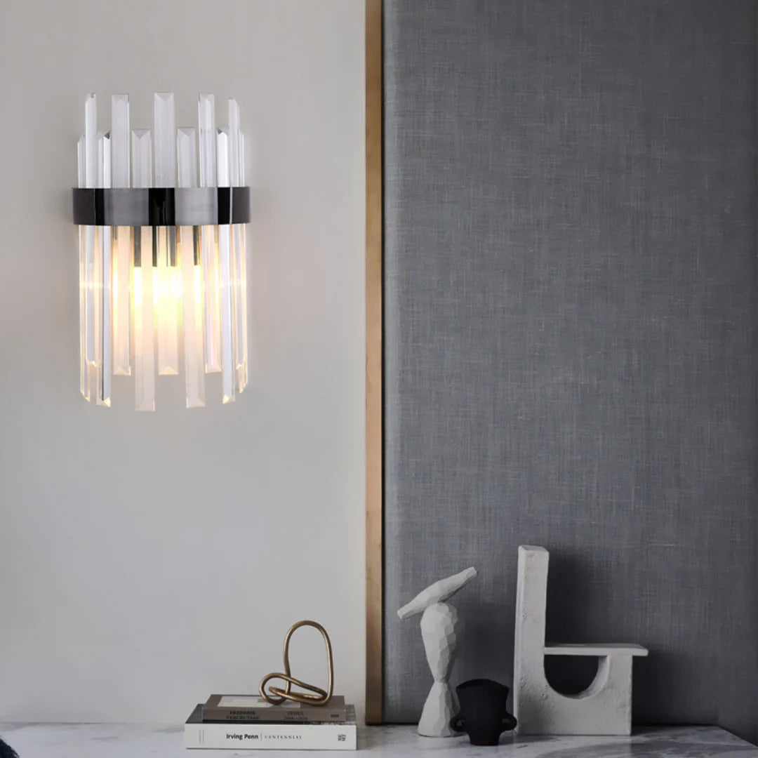 Lámpara de pared de cristal Icicle