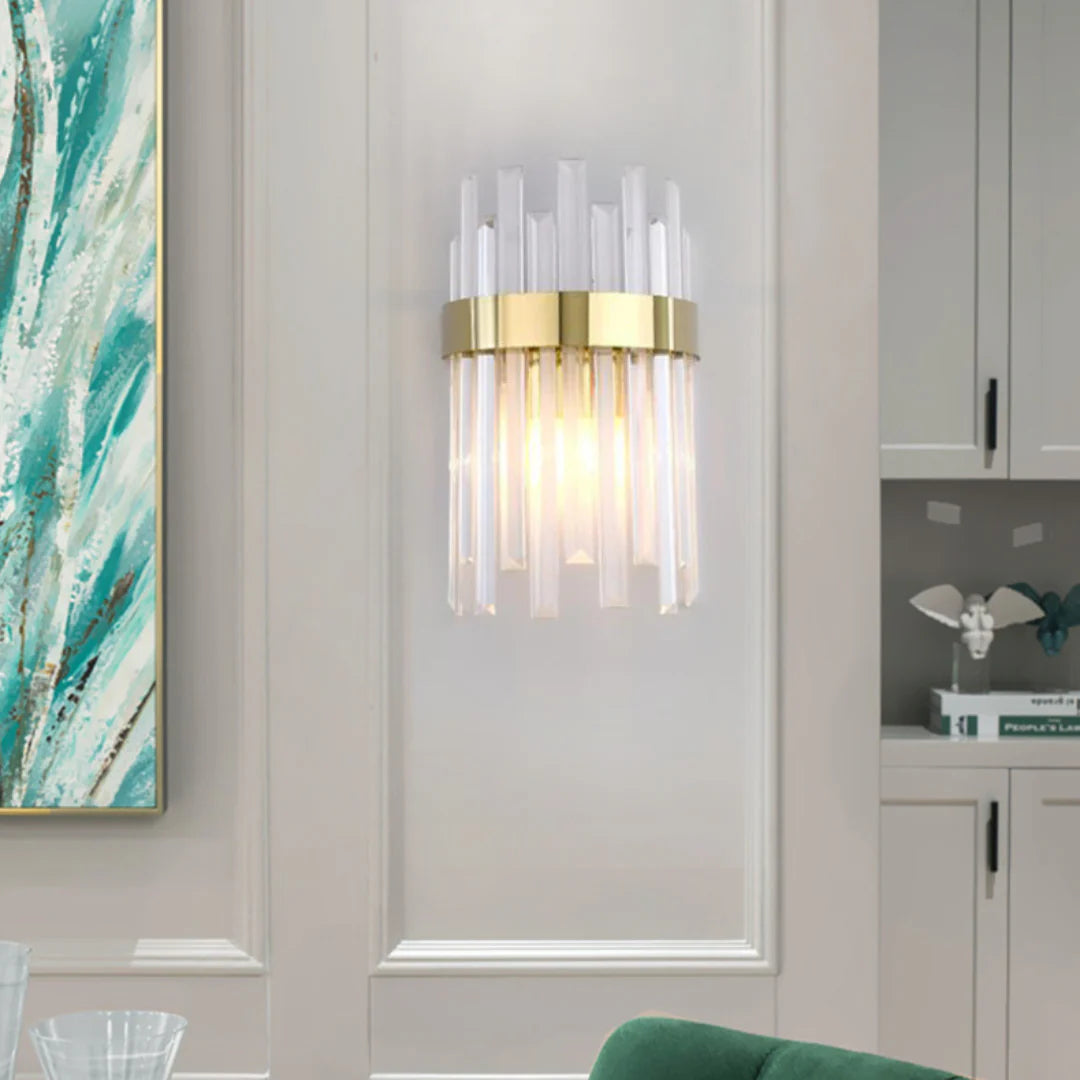 Lámpara de pared de cristal Icicle