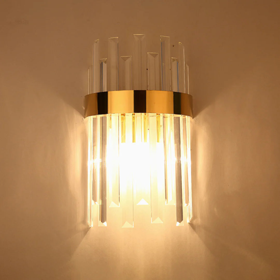 Lámpara de pared de cristal Icicle