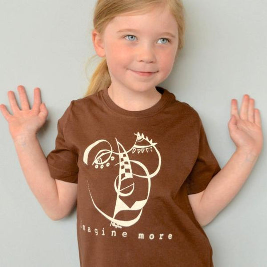 "Imagine More" Creative T-Shirt for Kids