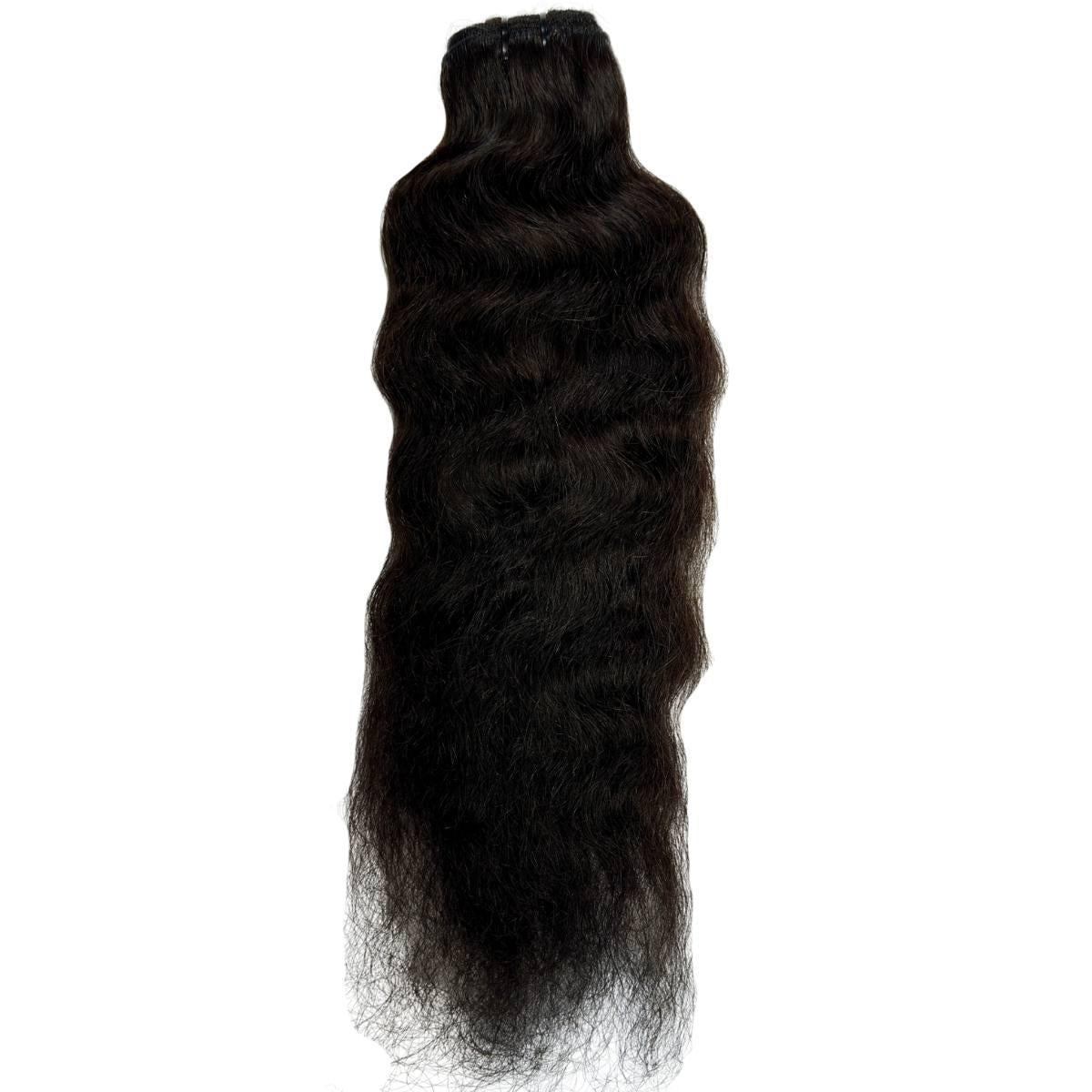 Extensiones de cabello 100% humano rizado hindú sin procesar