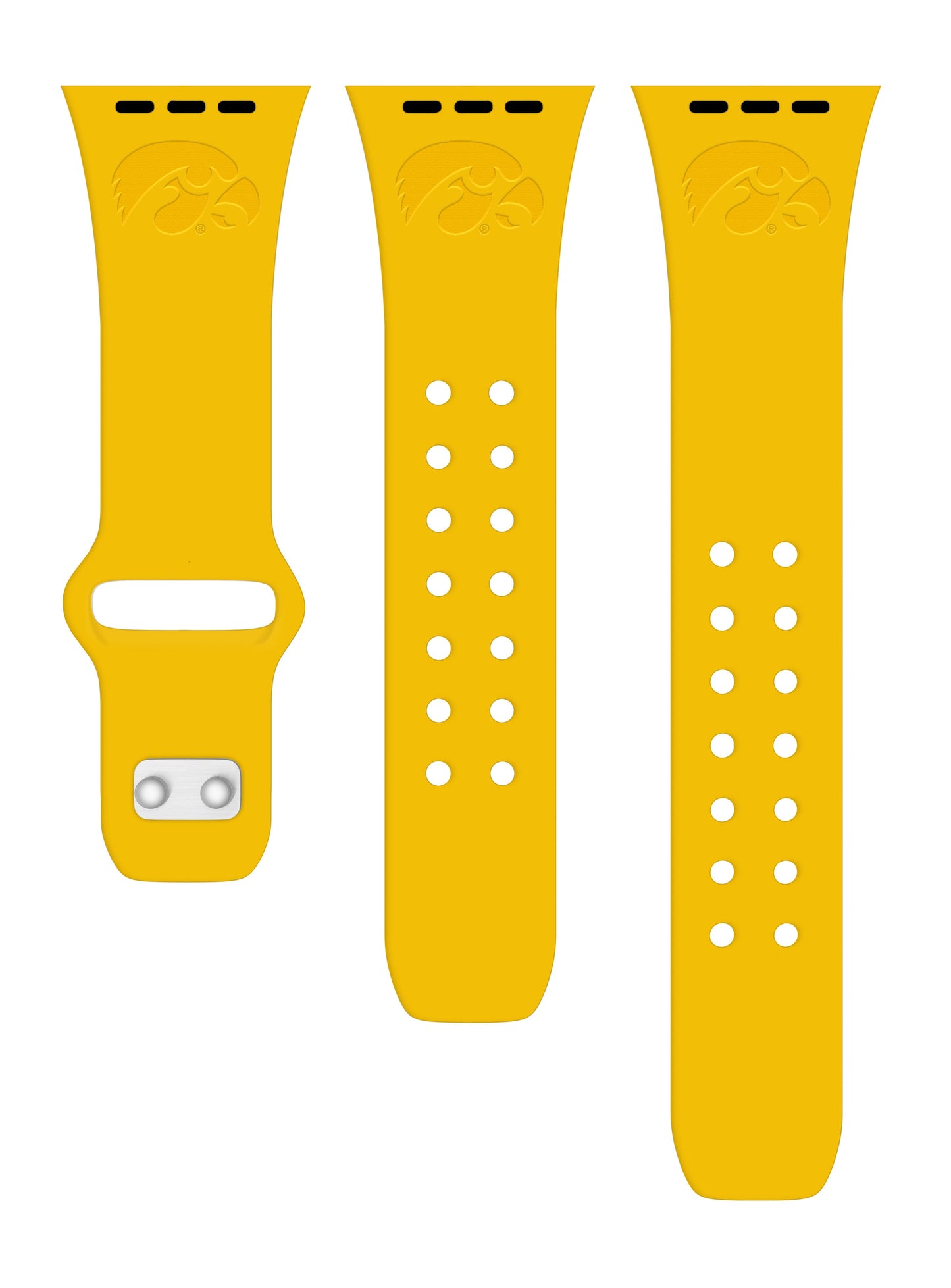 Iowa Hawkeyes Engraved Apple Watch Band