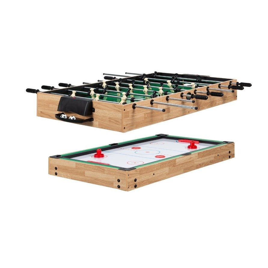 Mesa de juegos combinada 10 en 1: billar, futbolín, ping-pong, ajedrez