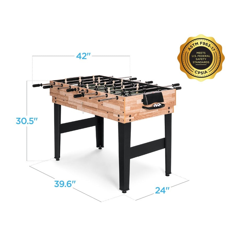 Mesa de juegos combinada 10 en 1: billar, futbolín, ping-pong, ajedrez