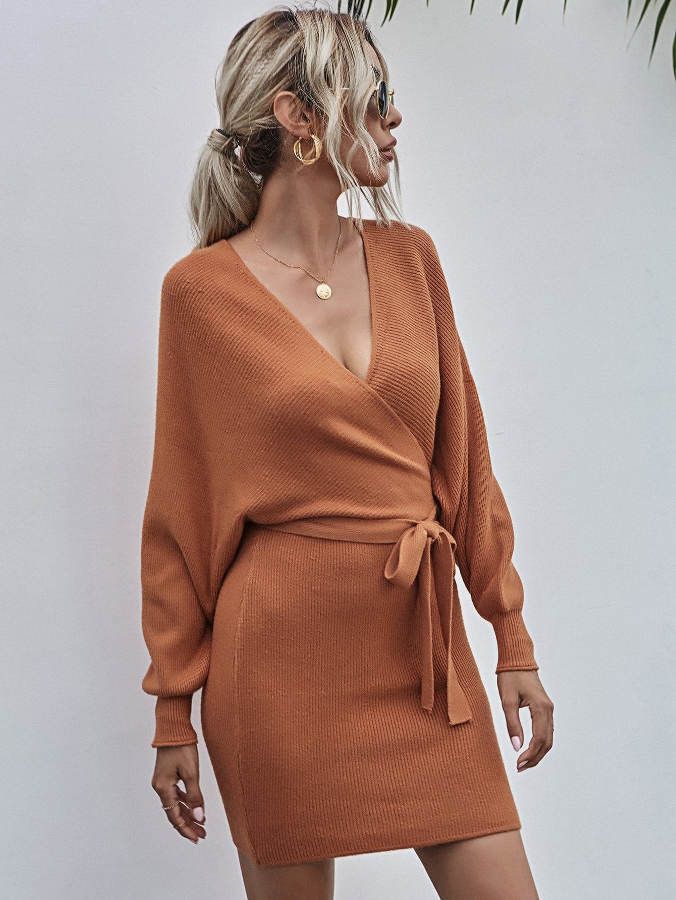 Vestido de punto ajustado