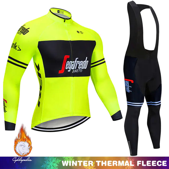 GRENADIER Winter Thermal Fleece Cycling Clothing for Men