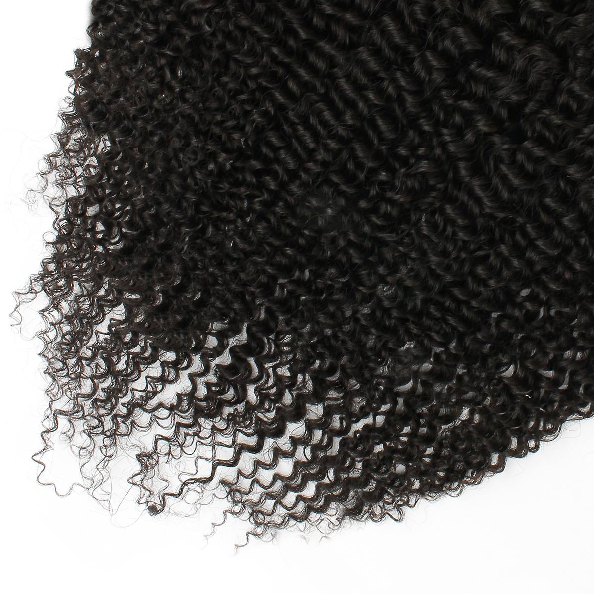 Frontal de cabello humano Jerry Curl 13x6 HD Lace