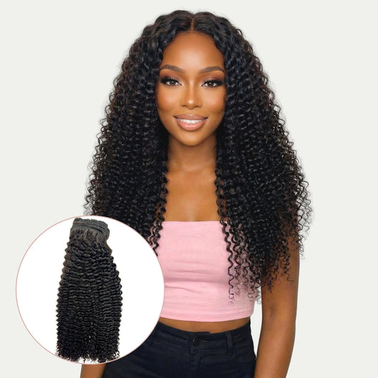 Extensiones de cabello humano 100% Remy con clip Jerry Curl