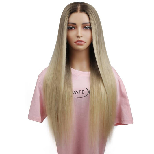 Peluca Jezebel de cierre frontal HD sin pegamento 5x5, de cabello humano 100%, teñida profesionalmente