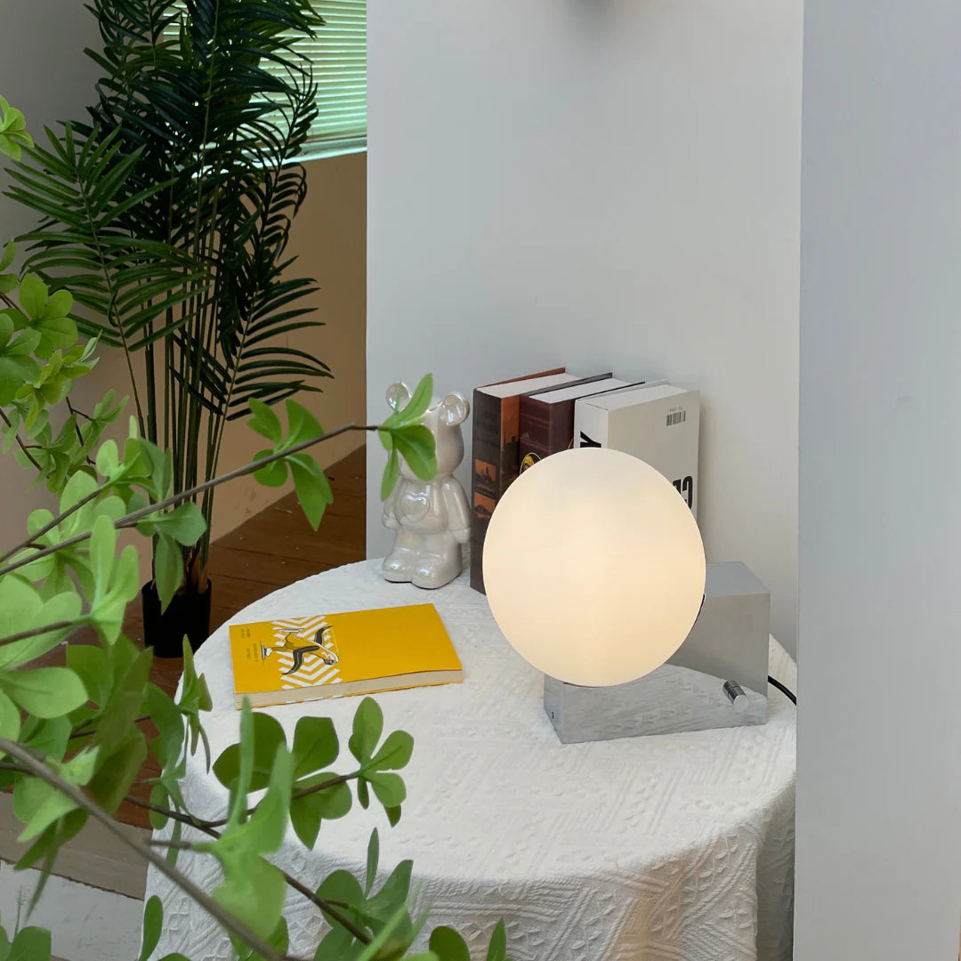 Lámpara de mesa de cristal Journey SHY1