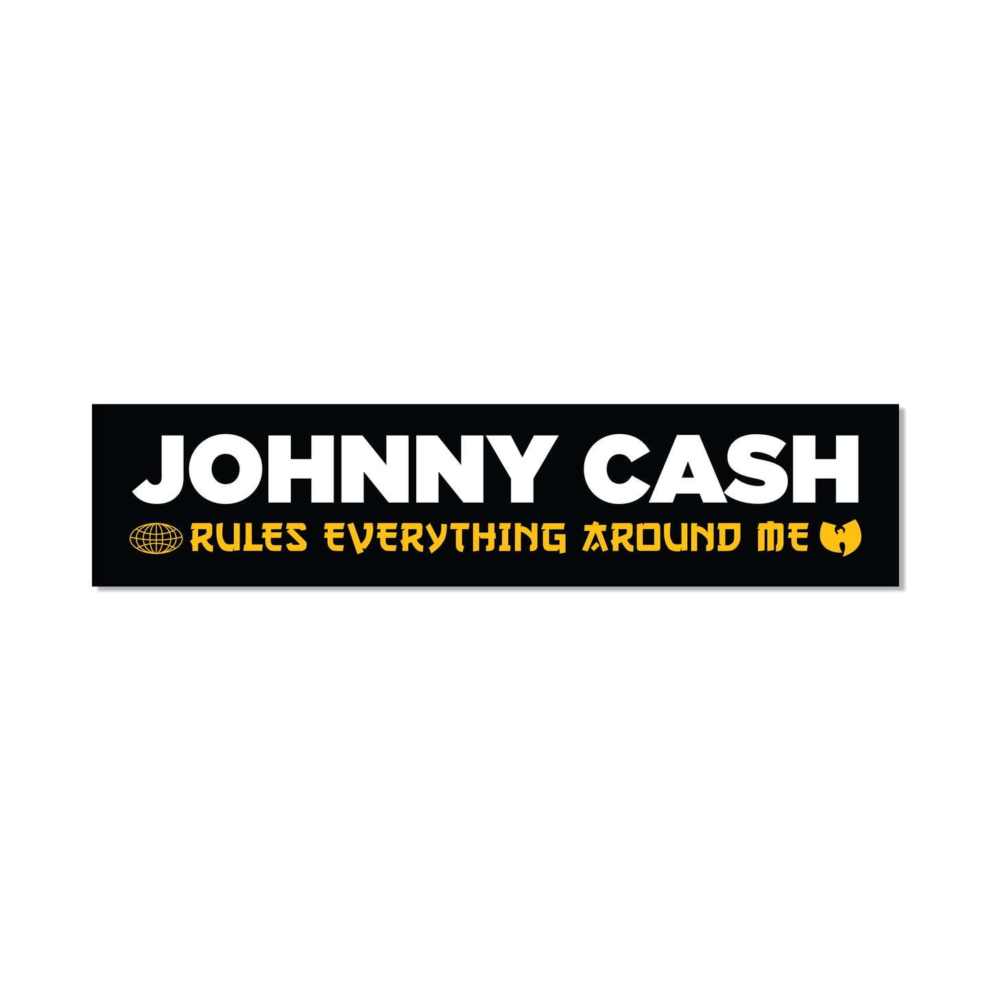 Johnny Cash Bumper Sticker