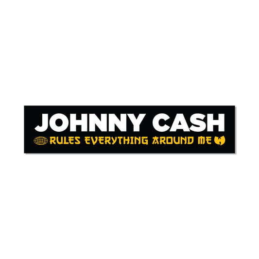 Johnny Cash Bumper Sticker