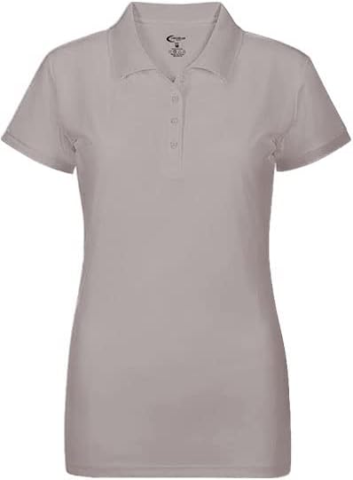 Juniors Short Sleeve Dri Fit Moisture Wicking Polo Shirt
