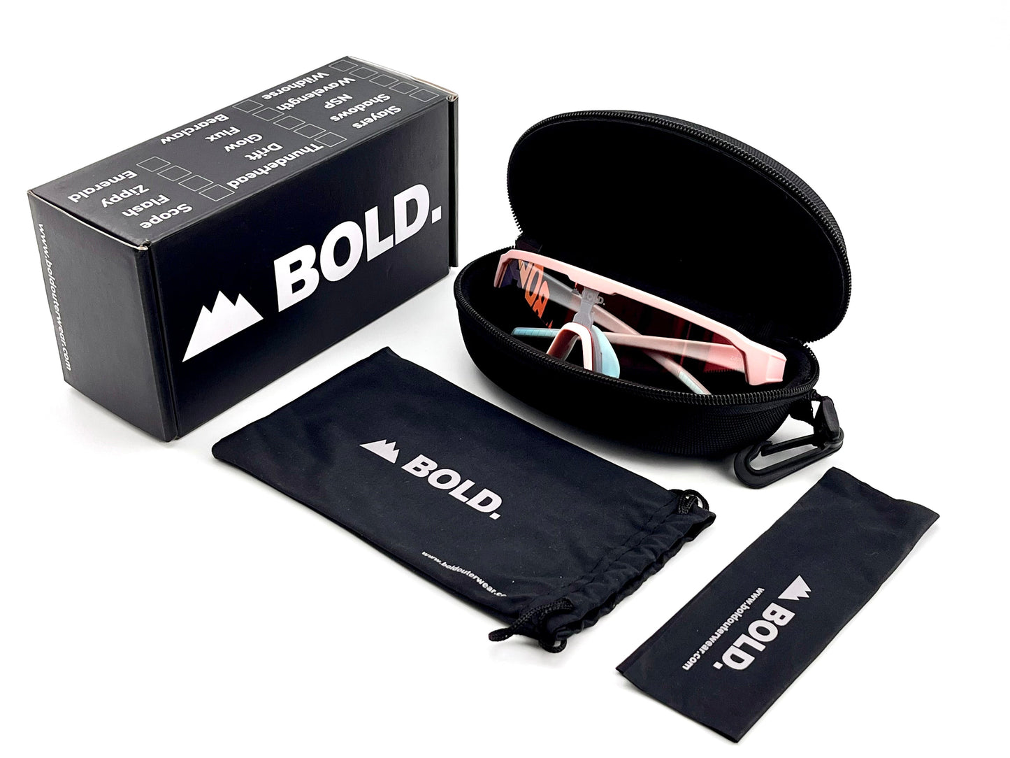 BOLD Zippy Photochromic Sunglasses – MTB, Ski & Lifestyle Eyewear