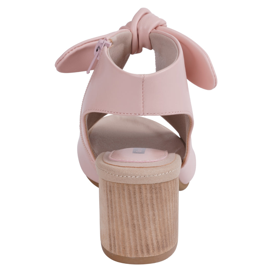 Sandalias de tacón Kimora rosas para mujer