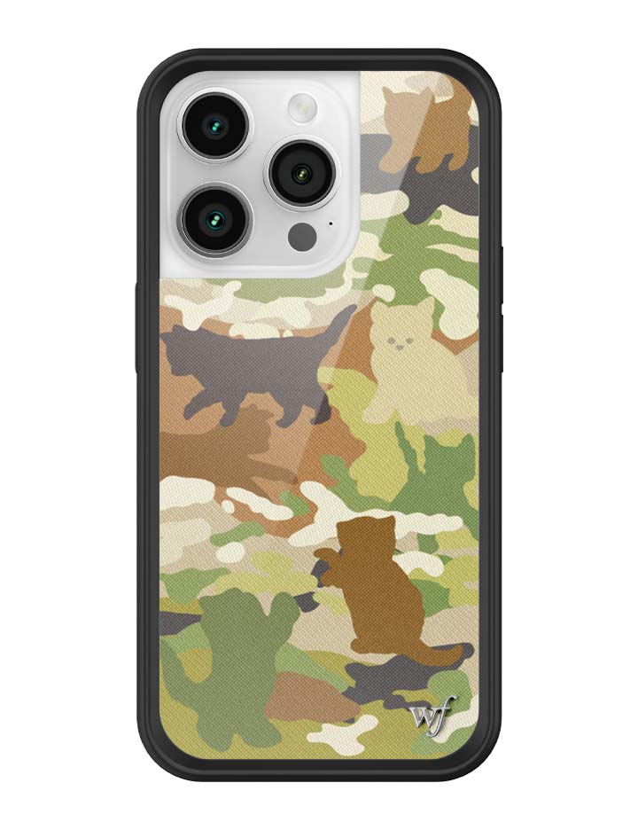 Cat Camo iPhone Case
