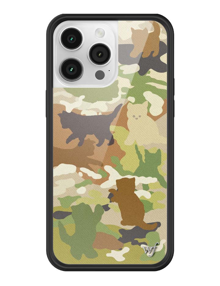 Cat Camo iPhone Case
