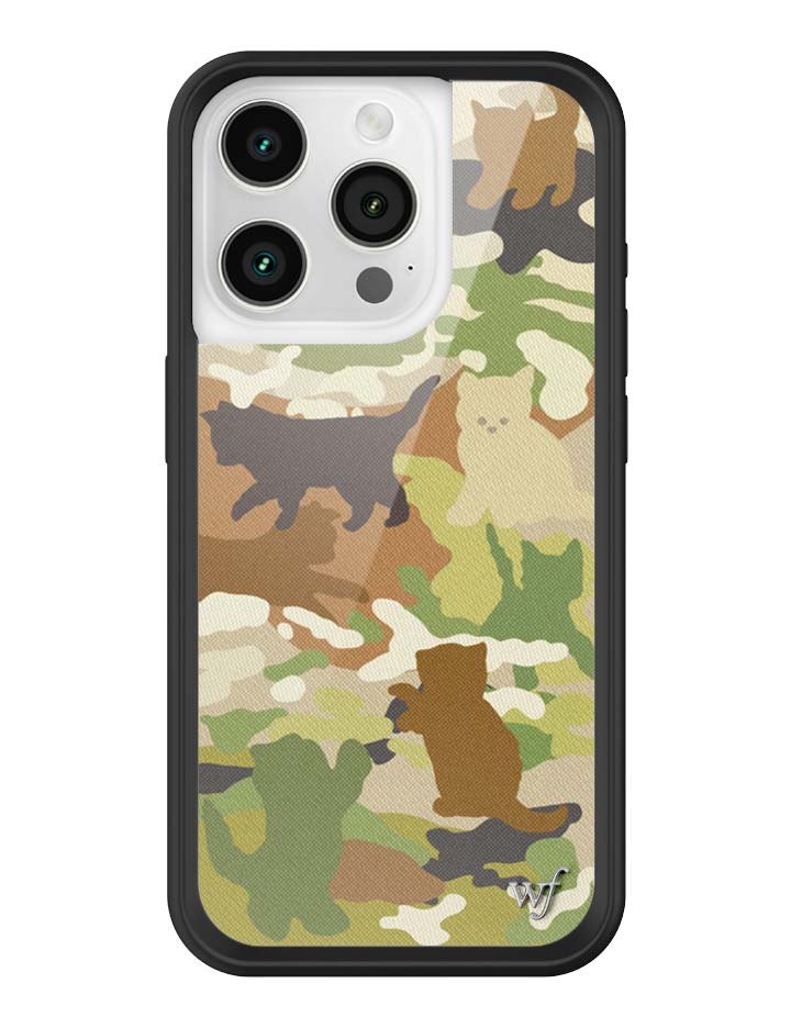 Cat Camo iPhone Case