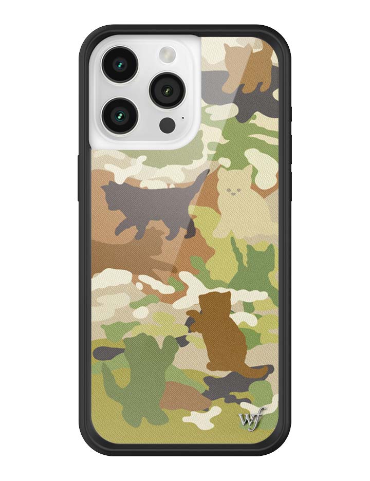 Cat Camo iPhone Case