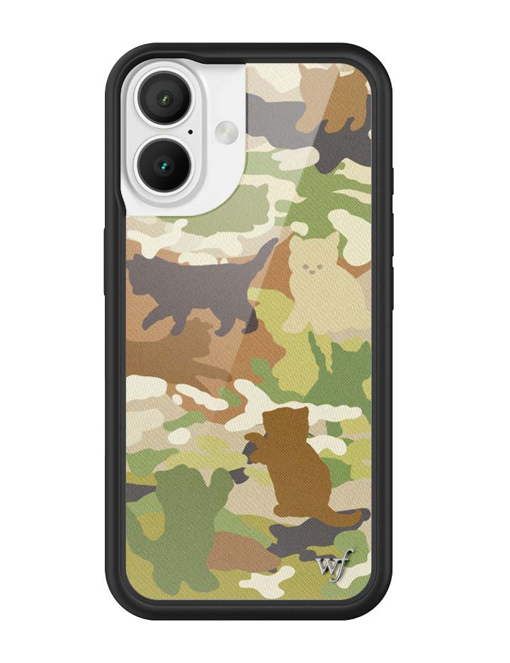 Cat Camo iPhone Case