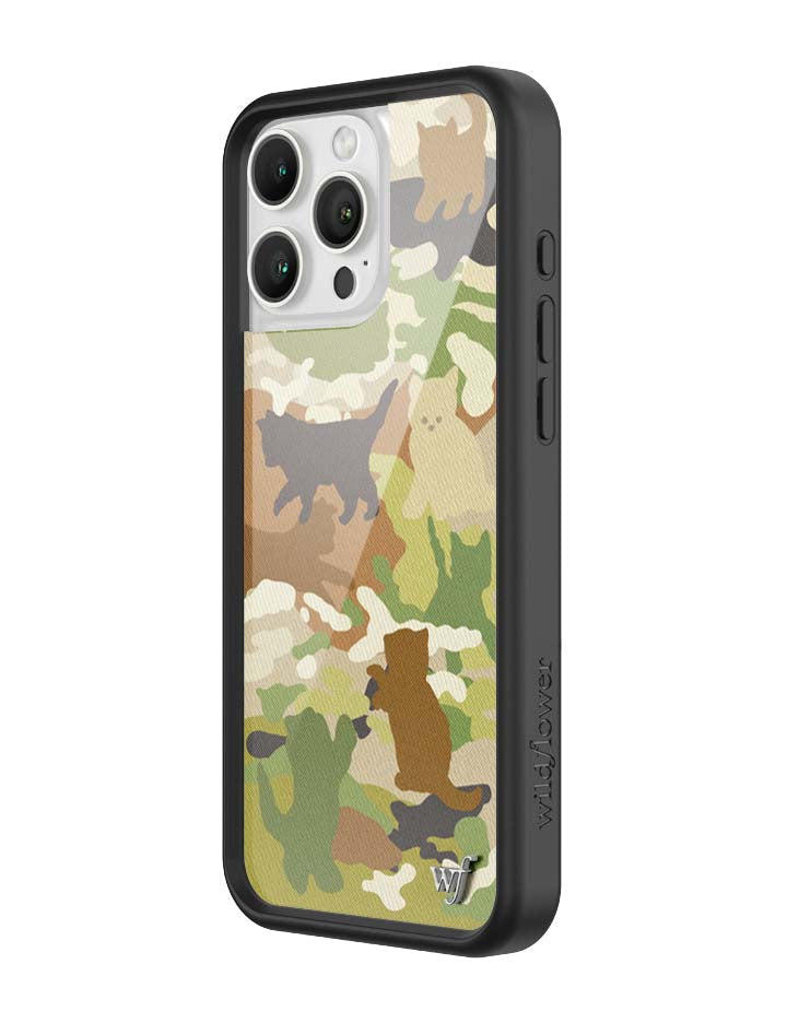 Cat Camo iPhone Case