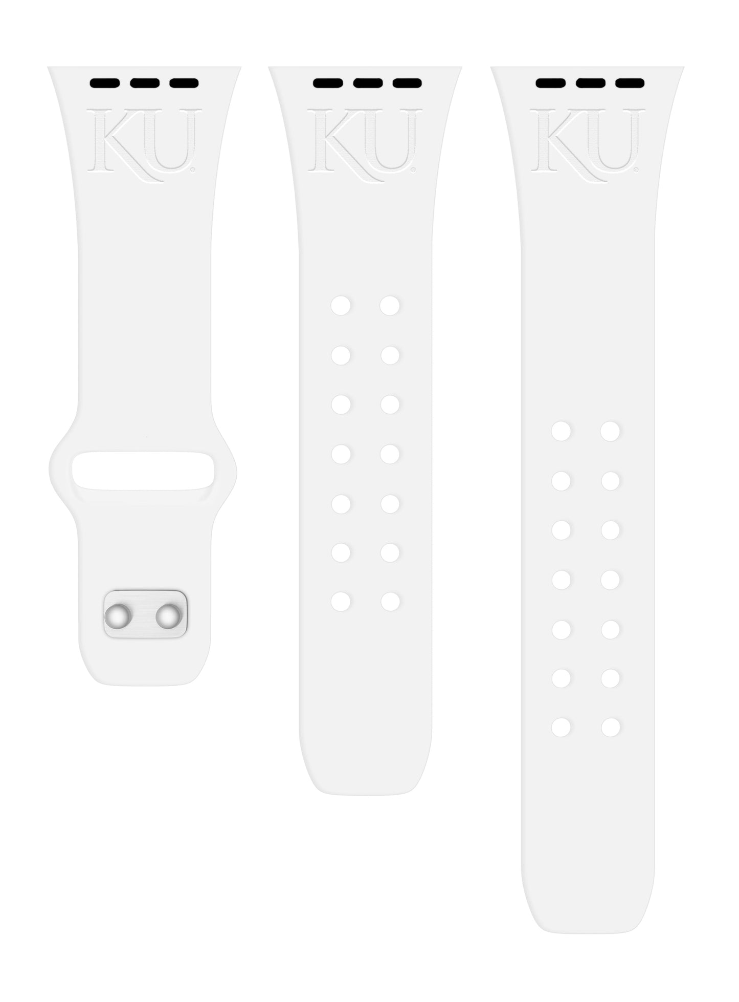 Kansas Jayhawks Engraved Apple Watch Band