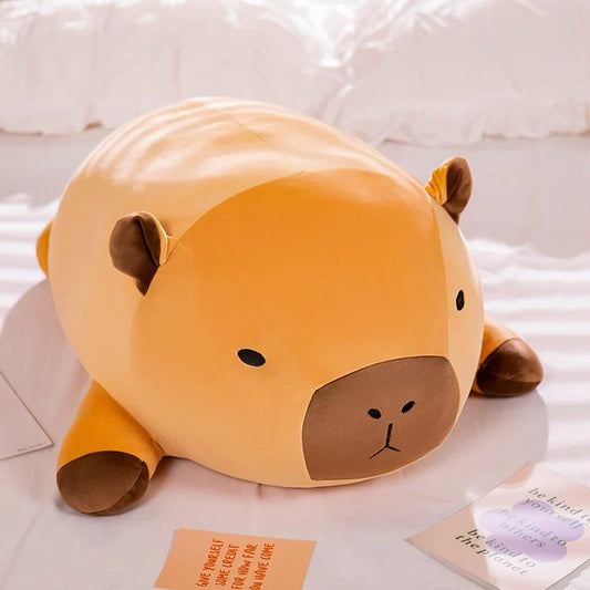 Almohadas de peluche de capibara Kawaii