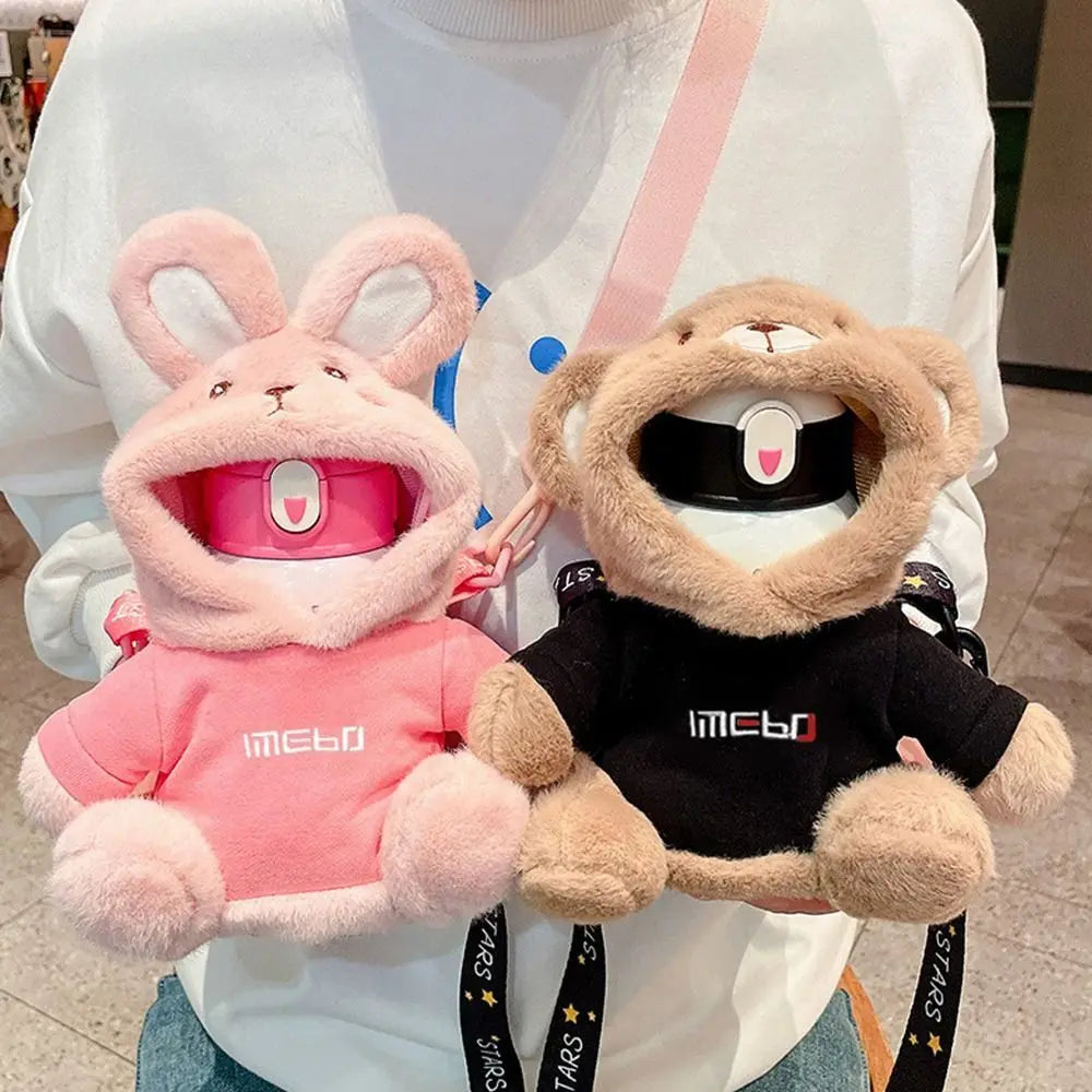 Fundas de peluche para botellas de agua