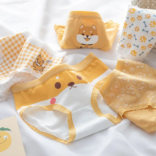 Conjunto de Bragas Shiba Inu Kawaii