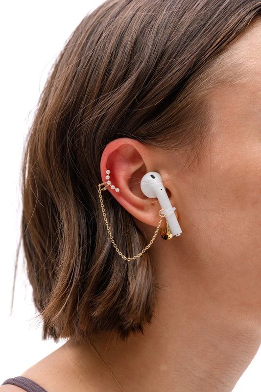 AirPods seguros con estos audífonos de gancho