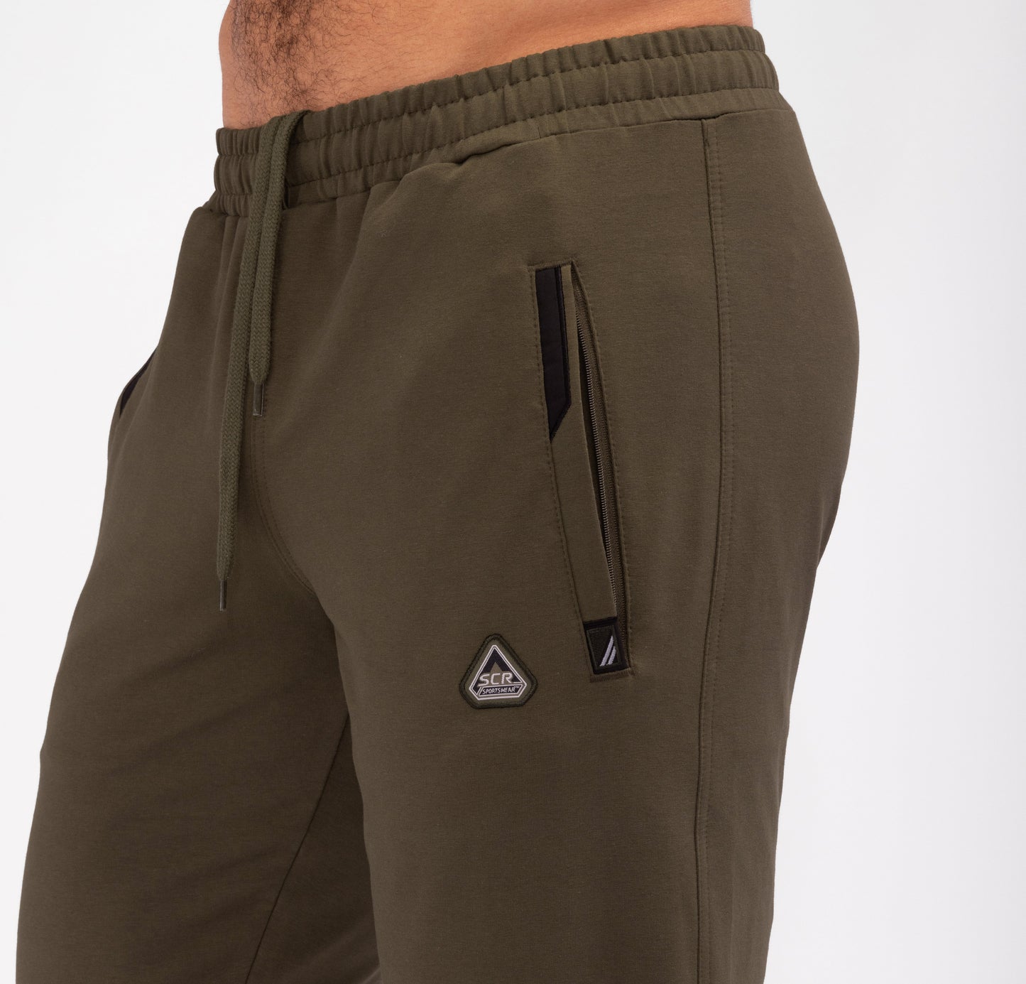 Pantalones de chándal deportivos de comodidad diaria - Ajuste cónico (talla alta)