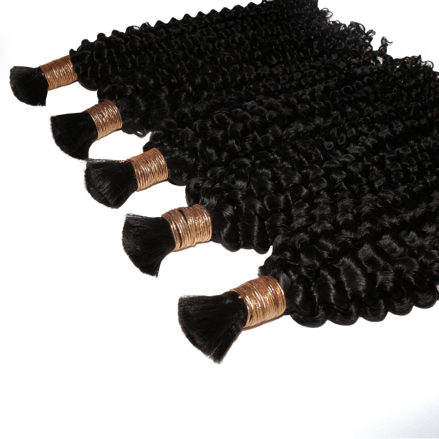 Cabello trenzado 100 % humano rizado tipo afro a granel