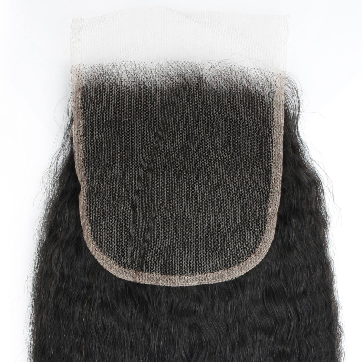 Kinky Straight 5x5 HD Lace Human Hair Closure