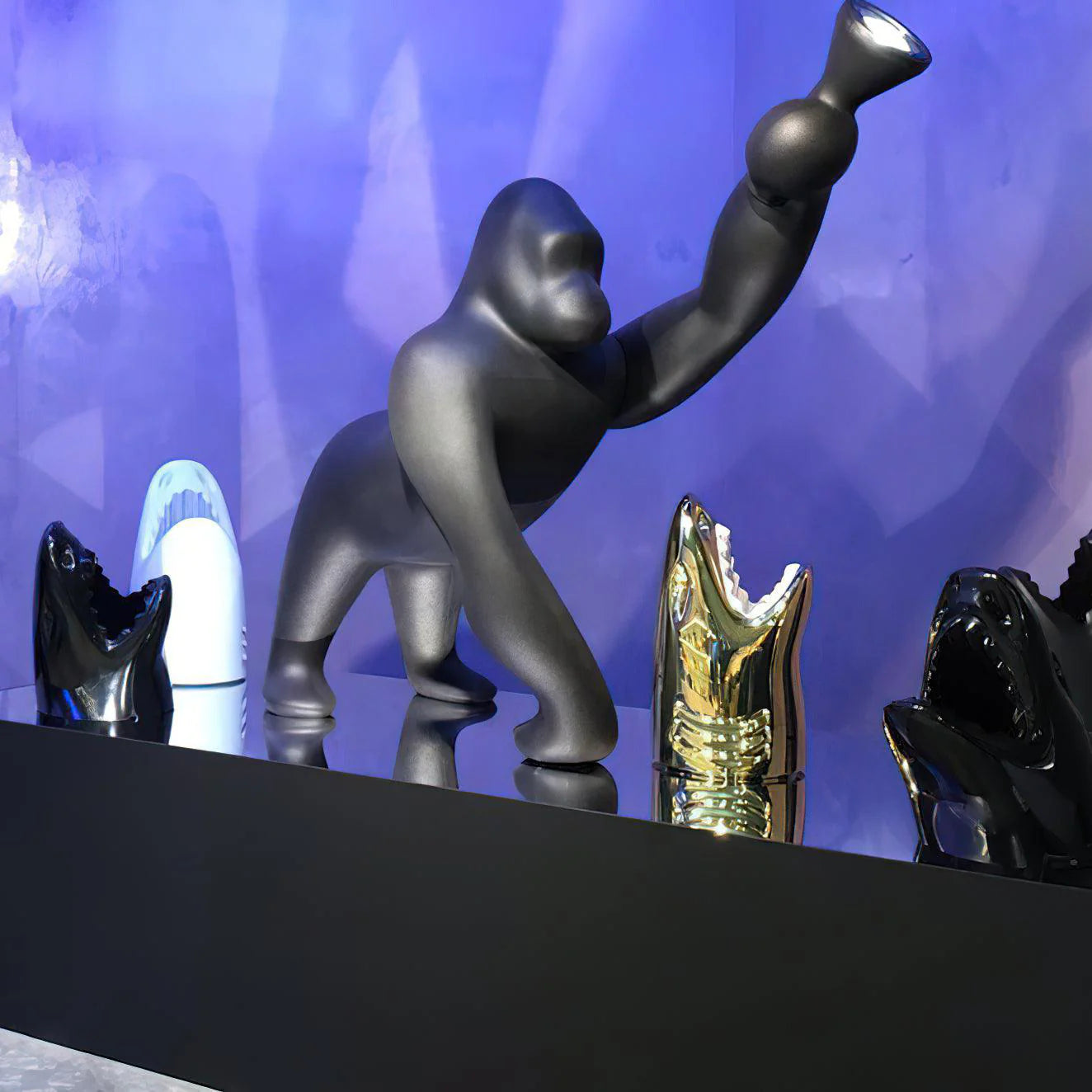 Lámpara de pie Escultura Kong