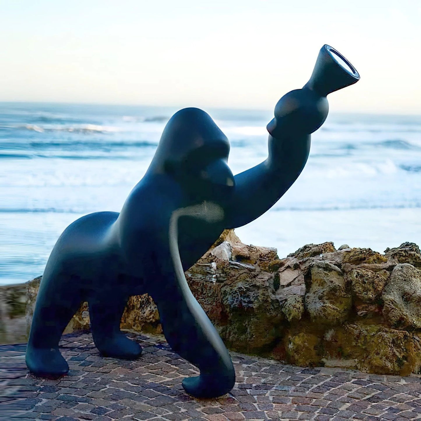 Lámpara de pie Escultura Kong