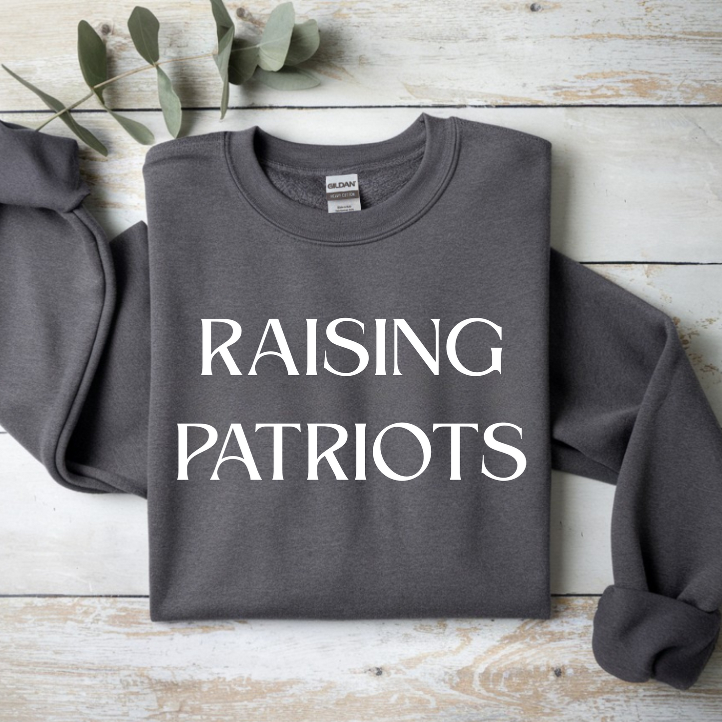 Raising Patriots| Hoodie - Crewneck | Teacher Shirt | Stylish Trendy Apparel